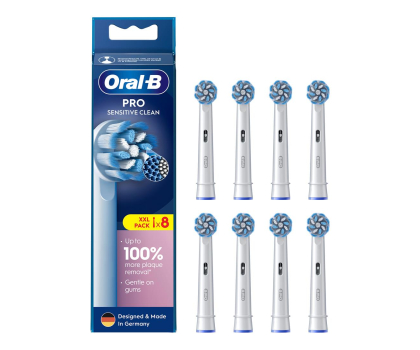 Końcówka do szczoteczek Oral-B Końcówka do szczoteczki ROTARY Sensitive EB60X-8 (8 szt.)